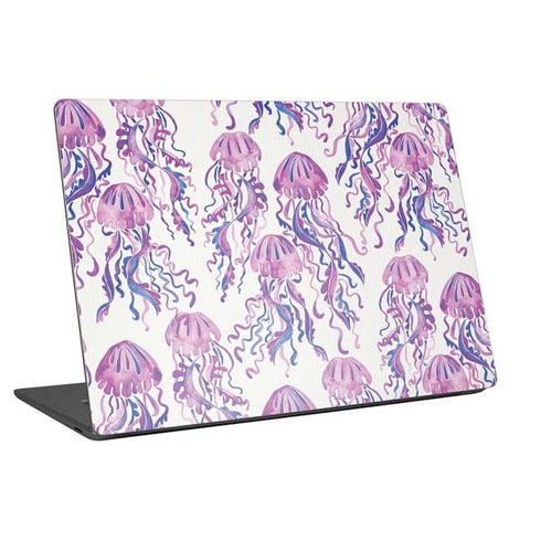 Cat Coq Jellyfish Universal Laptop 12in (9.8 x 6.8in) Skin